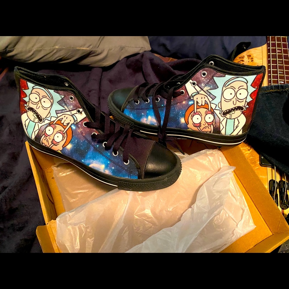 Rick & Morty Hi Tops